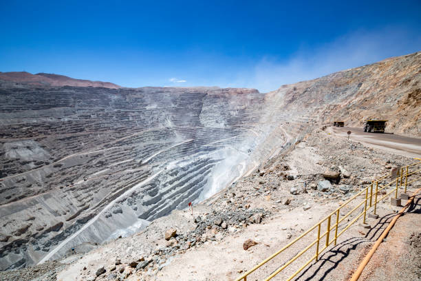 Chuquicamata, biggest open pit copper mine, Calama, Chile