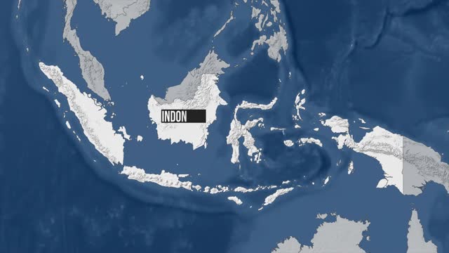 Indonesia map zoom