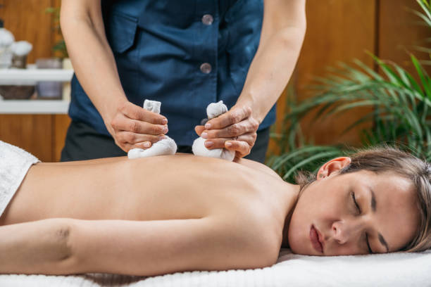 istock Herbal Pouch Massage at Ayurvedic Wellness Center 1319308073