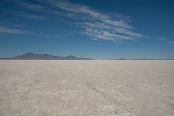 istock Bonneville Salt Flats on a sunny day 1319310976