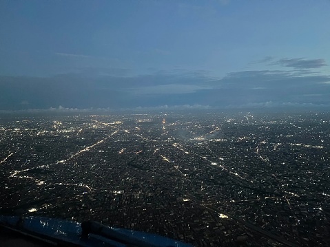 Luchtfoto van Lagos Nigeria