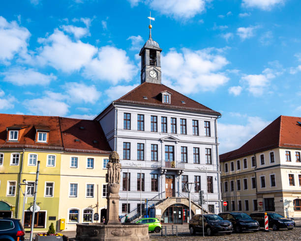istock Town hall of Bischofswerda in Saxony 1319319765