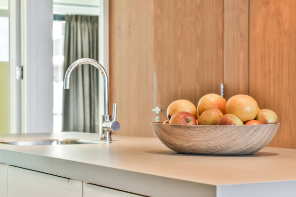 istock Close up of elegant sink 1319324176