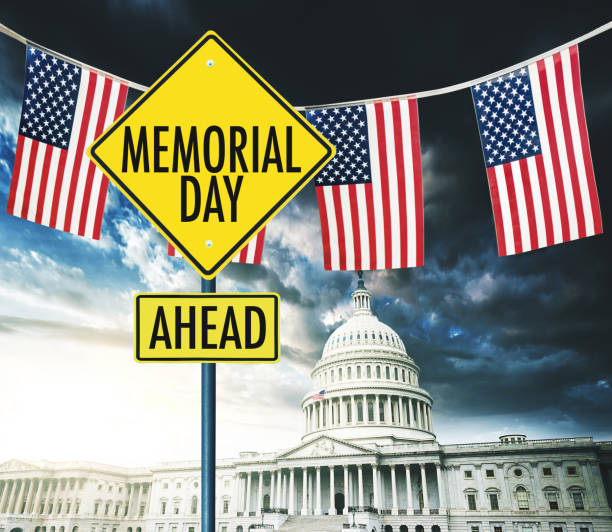 istock memorial day pennant with us flag 1319326476