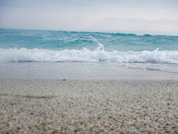 istock Seascape with empty tropical beach stock photo 1319329559