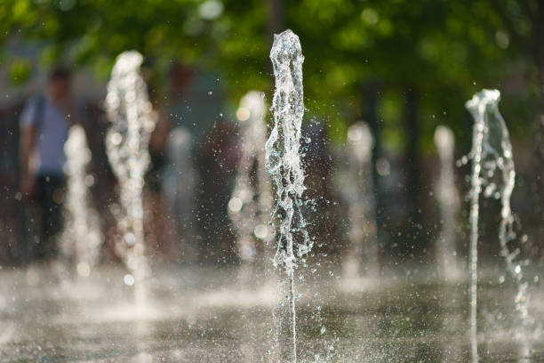istock Fountains in the Moscow city park 1319329708