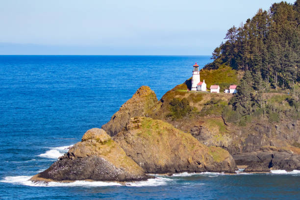 istock Heceta Head Lighthouse on a Beautiful Spring Afternoon 1319331885