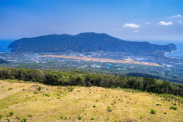 istock Spring scenery in Hachijo island in Tokyo, Japan 1319332155
