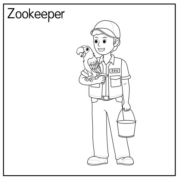 130-zookeeper-hat-stock-illustrations-royalty-free-vector-graphics-clip-art-istock
