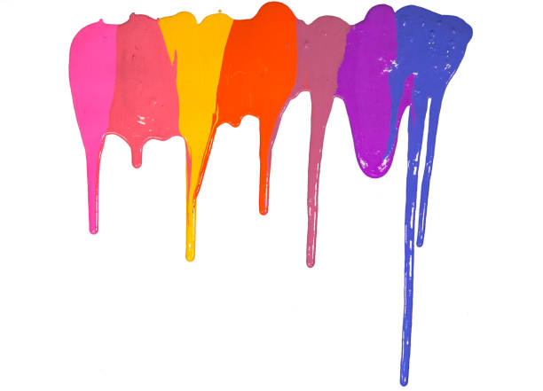 istock sweet tone color are dripping. 1319347698