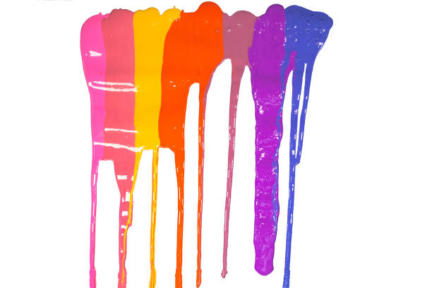 istock sweet tone color are dripping. 1319347700