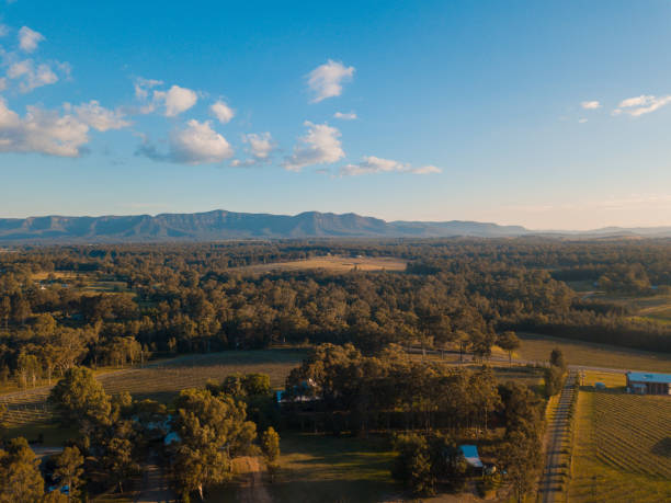 istock Aerial view of Hunter Valley 1319362193