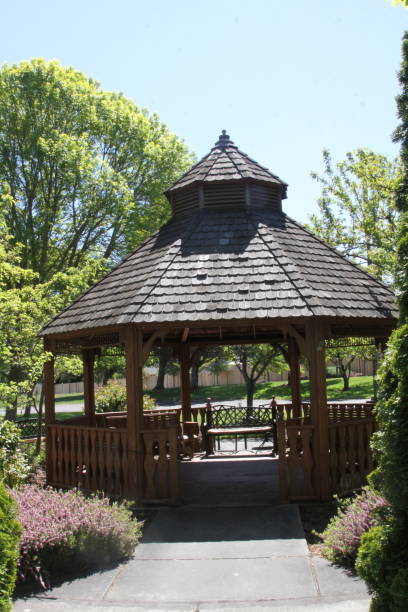 Free Stock Photo of Gazebo by Pond in Park | Download Free Images and ...