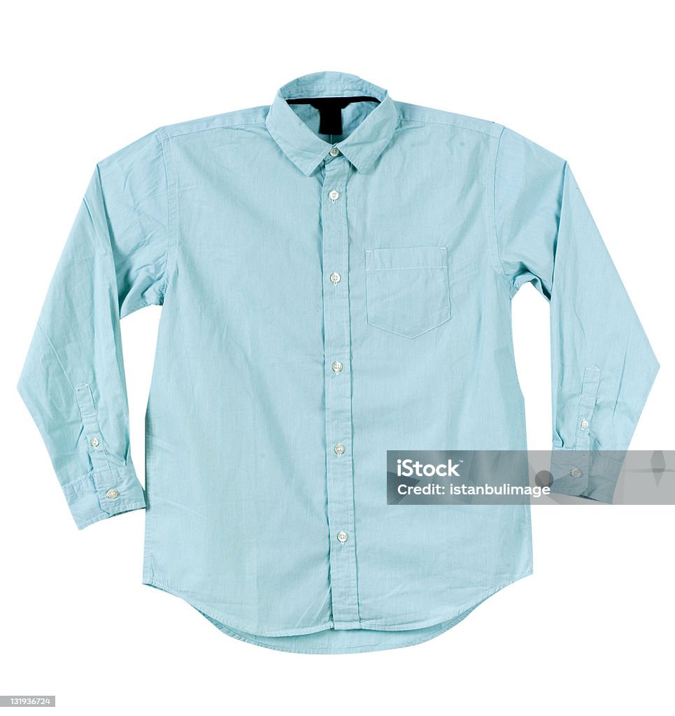 Camisa às riscas - Foto de stock de Algodão - Material Têxtil royalty-free