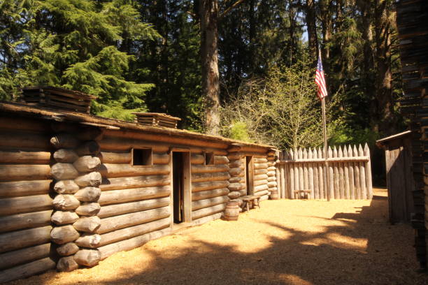 istock Interior Of Fort Clatsop 1319369248