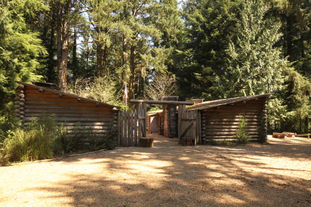 istock Historical Fort Clatsop In Oregon 1319370114