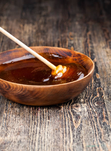 istock ordinary dishes and appliances for transporting honey 1319378416