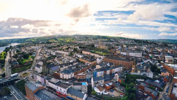 Photo of Aerial view of Londonderry UK