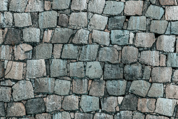 istock Stone Brick Wall Foundation of Japanese Castle 1319383606