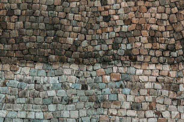 istock Stone Brick Wall Foundation of Japanese Castle 1319383611