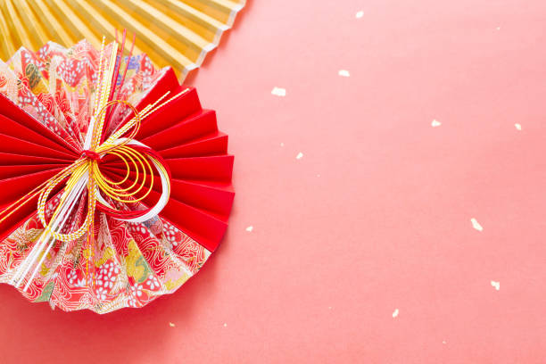 istock Japanese-style background for New Year and weddings 1319387681