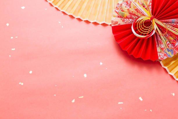 istock Japanese-style background for New Year and weddings 1319387697