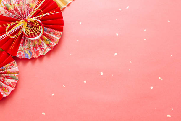 istock Japanese-style background for New Year and weddings 1319387698