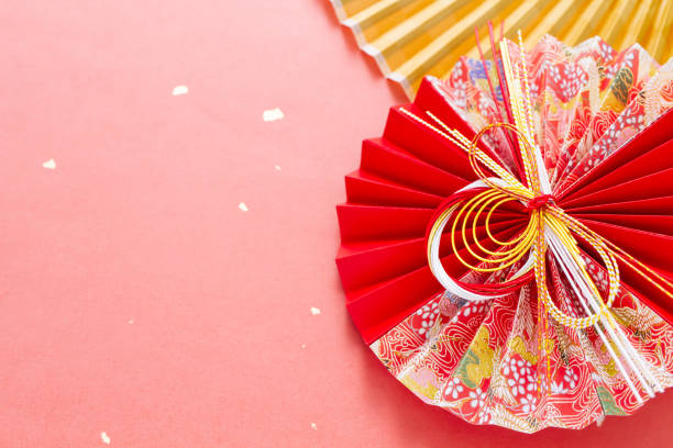 istock Japanese-style background for New Year and weddings 1319387712