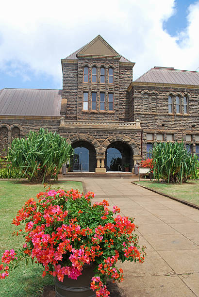 istock Main Building of the Bishop Museum in Honolulu 131938800