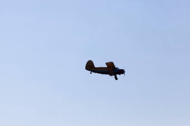 istock flying in the sky is an ordinary plane 1319390536