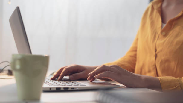 istock Woman working with a laptop 1319393738