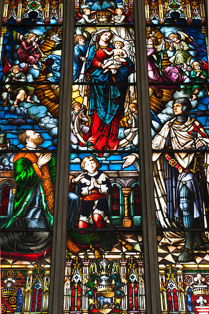 istock Colorful Stained Glass Window 131939548
