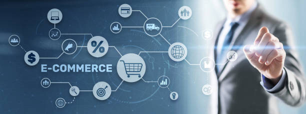 istock E-commerce Business Digital Marketing Concept. Electronic commerce 1319404346