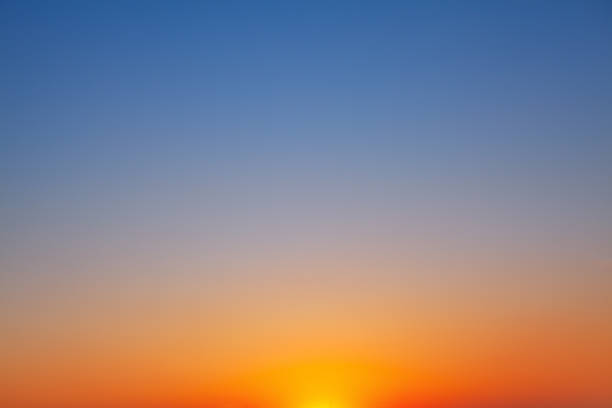 istock Soft vibrant heaven in the evening 1319407559