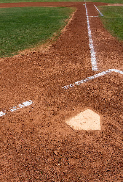 istock Baseball Field at Home Plate 131941754