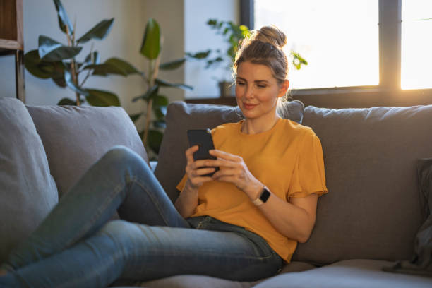 istock Women at home relaxing 1319431900