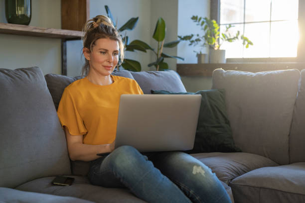 istock Women at home relaxing 1319431960