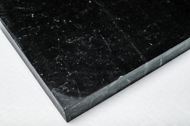 istock Black marble stone texture at different angles. For decoration of premises 1319432482