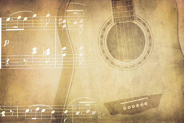 istock Vintage music collage 131943945
