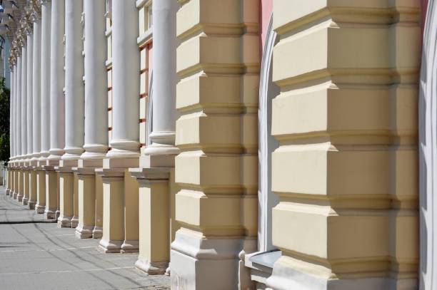 istock Facade of an old building 1319454975