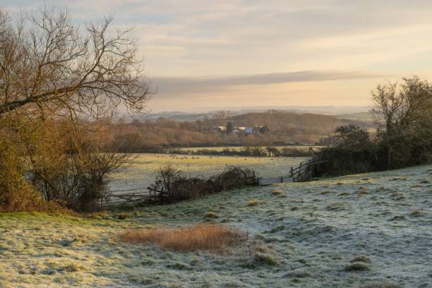 istock Landscape near Charingworth, Cotswolds, Gloucestershire, England 1319462630