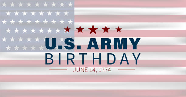 urodziny armii usa - birthday birthday card airplane banner stock illustrations