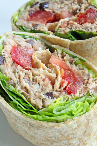 istock whole grain tuna mediterranean salad wrap 1319470793