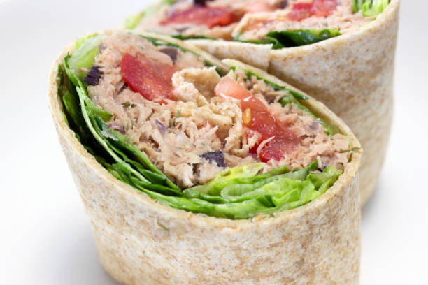 istock whole grain tuna mediterranean salad wrap 1319470937