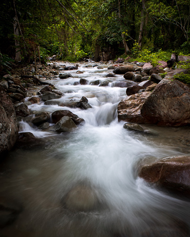 Water Motion/Stream Footage at River Boliyohuto, Lombongo, Gorontalo