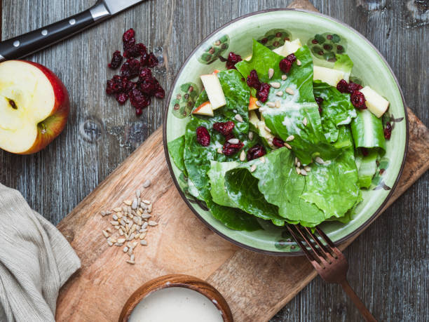 istock Autumn seasonal salad 1319484102