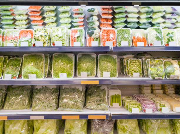istock Vegetables in a supermarket. 1319488179