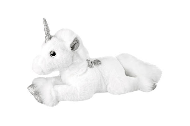 istock Children's toy unicorn white isolated on white background. 1319493994