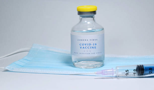istock Covid 19 vaccine in focus 1319495964