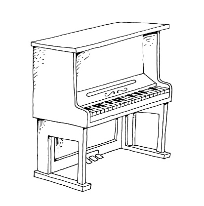 Upright piano